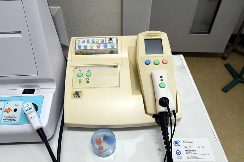 耳音響放射検査